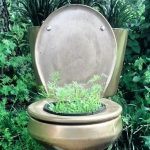 toiletpot als bloempot